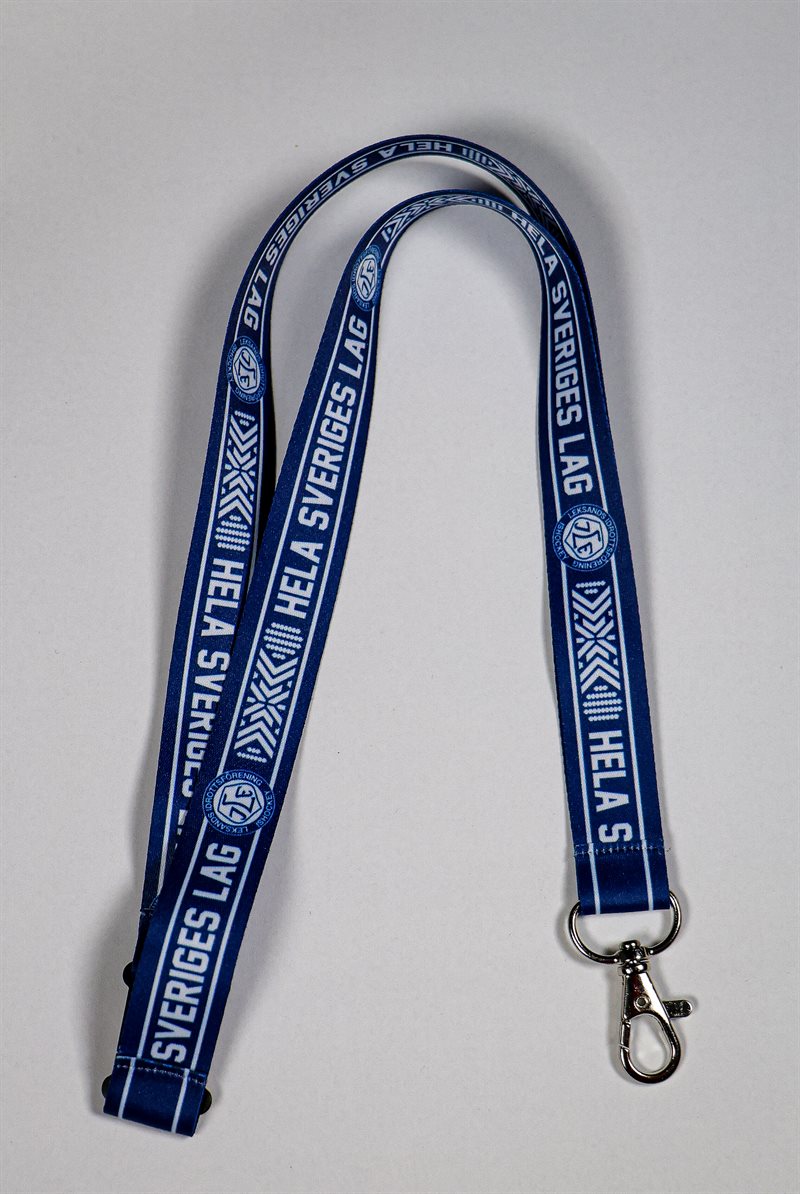 Nyckelband blå