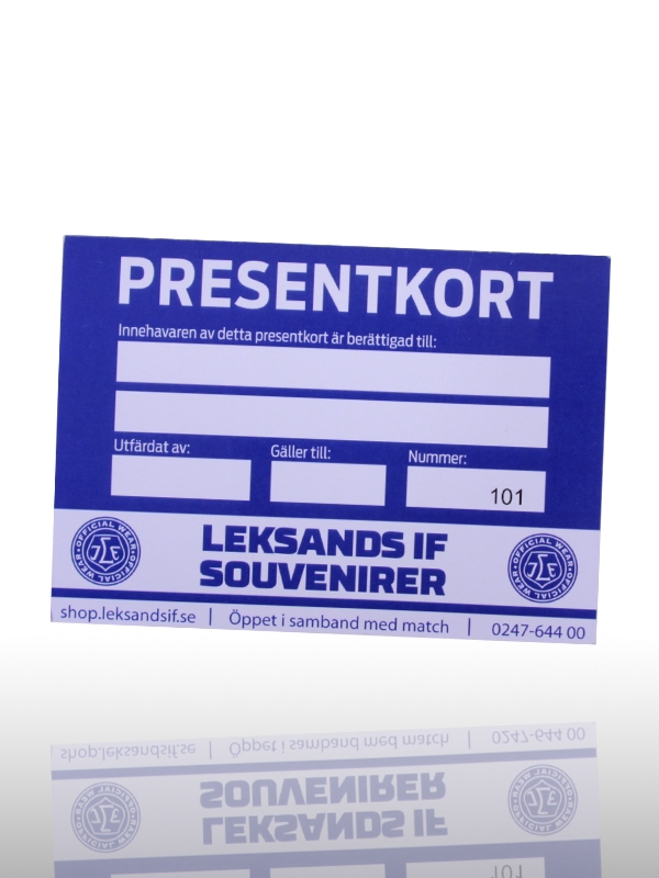 Presentkort