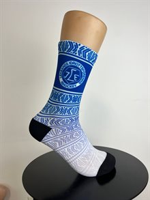 Strumpor blå/vit Leksands IF