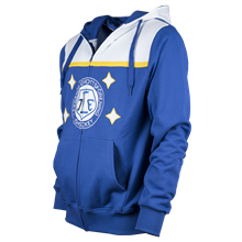 Ziphood blå/vit/gul