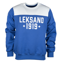 Sweatshirt royalblå/vit 