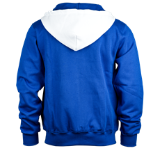 Ziphood royalblå/vit sköld