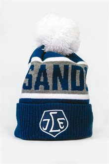 Mössa junior marin/vit/grå