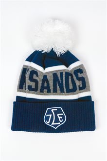 Mössa junior marin/vit/grå