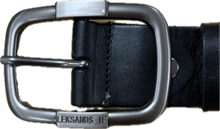 Bälte läder svart 